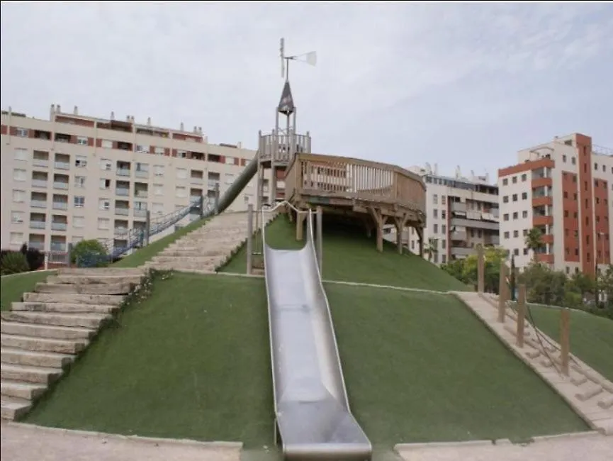 Apartamento Con Piscina En Parque Litoral Apartamento Málaga